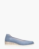 Talya Lichtblauw Damesloafers
