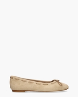 Tarifa Beige Damesballerina