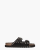 Taysir Zwart Damesslippers