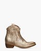 Tex Goud Dames Enkelboots