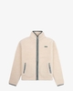 The Mercer Wool Zip Jacket Off-White Vest