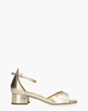 Tillie Goud Damessandalen