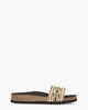 Tisha Beige/Zwart Damesslippers
