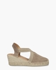 Tona Taupe Damessandalen