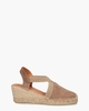 Tona Taupe Damessandalen