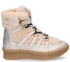 Toral TL-12771 Ecru/Zilver Dames Veterboots