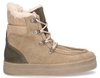 Toral TL-12780 Beige/Groen Dames Veterboots