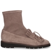 Trumans 9673 Taupe Dames Enkelboots