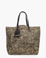 Tsara Basic GM Naturel/Zwart Tas