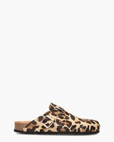 Tuby Bruin/Zwart Damesslippers