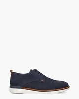 Tyron Donkerblauw Heren Veterschoenen