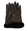 UGG Classic Leather Logo Glove Dameshandschoenen