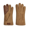 UGG Contrast Sheepskin Tech Glove Cognac Herenhandschoenen