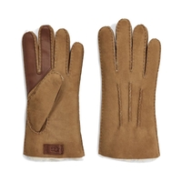 UGG Contrast Sheepskin Tech Glove Cognac Herenhandschoenen