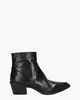 Umay Zwart Dames Enkelboots