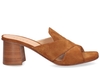 Unisa Manoli Cognac Damesslippers