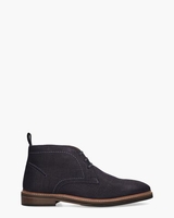 Uri Donkerblauw Heren Veterboots