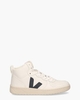V-15 Leather Wit/Donkerblauw