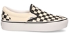 Vans Checkerboard Classic Slip-On Platform VN00018EBWW Damessneakers