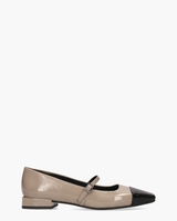 Varleen Taupe/Zwart Damesballerina