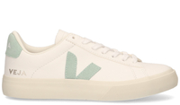 VEJA Campo Chromefree Leather Wit/Mintgroen Damessneakers