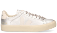 VEJA Campo Chromefree Leather Zilver Damessneakers