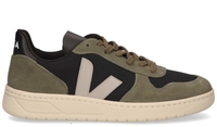 VEJA V-10 Ripstop Zwart/Groen Herensneakers