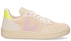 VEJA V-10 Suede Beige/Multicolor Damessneakers