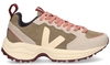 VEJA Venturi Suede Khaki/Grijs Damessneakers
