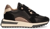 VIA VAI Posy Dash Zwart Damessneakers