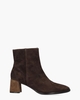 Vika Donkerbruin Dames Enkelboots