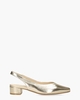 Wagar Goud Dames Slingbackpumps