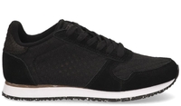 Woden Ydun Suede Mesh WL030 Zwart Damessneakers