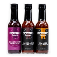Bravado Hot Sauce 3-pack
