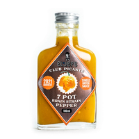 El Jefe 7 Pot Brain Strain Hot Sauce