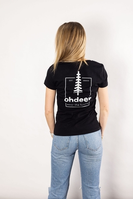 Tree T-Shirt Deep Black