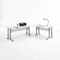 Bureau Moos Wit 120x160 cm