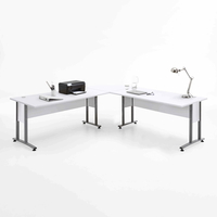 Bureau Moos Wit 160x160 cm