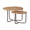 Kendari salontafel set rond 2