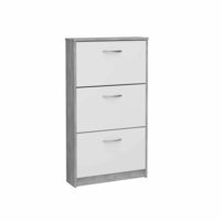 Outletaanbieding Schoenenkast Delphine Beton 104 cm