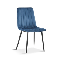 Stoel Nikkie Blauw - Set van 2