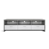 TV-meubel Abel Beton-Wit 180 cm