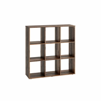 Vakkenkast Camiel Vintage - 104x33x107 cm - 9 vakken