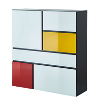 Wandkast Mondriaan