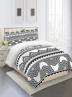 3PCS Ethnic Style Elephant Pattern Bedding Set
