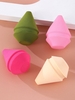 4pcs Ice-cream Shaped Makeup Sponge Set