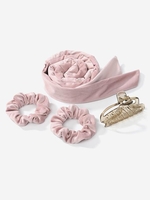 4Pcs No Heating Bow Headband Sleep Curling Artifact