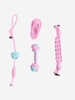 4Pcs Rope Knot Pet Chew Toys