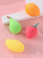 4Pcs Sweet Fruit Shape Makeup Sponge