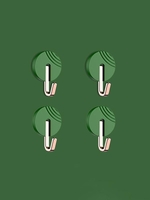 4Pcs Wall-mounted Seamless Sticky Hooks